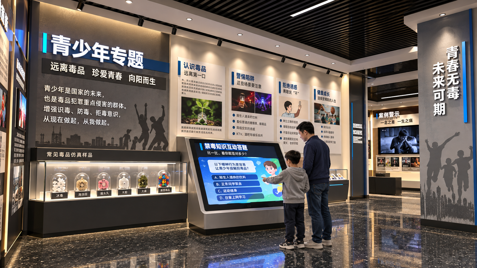 青少年专题效果图