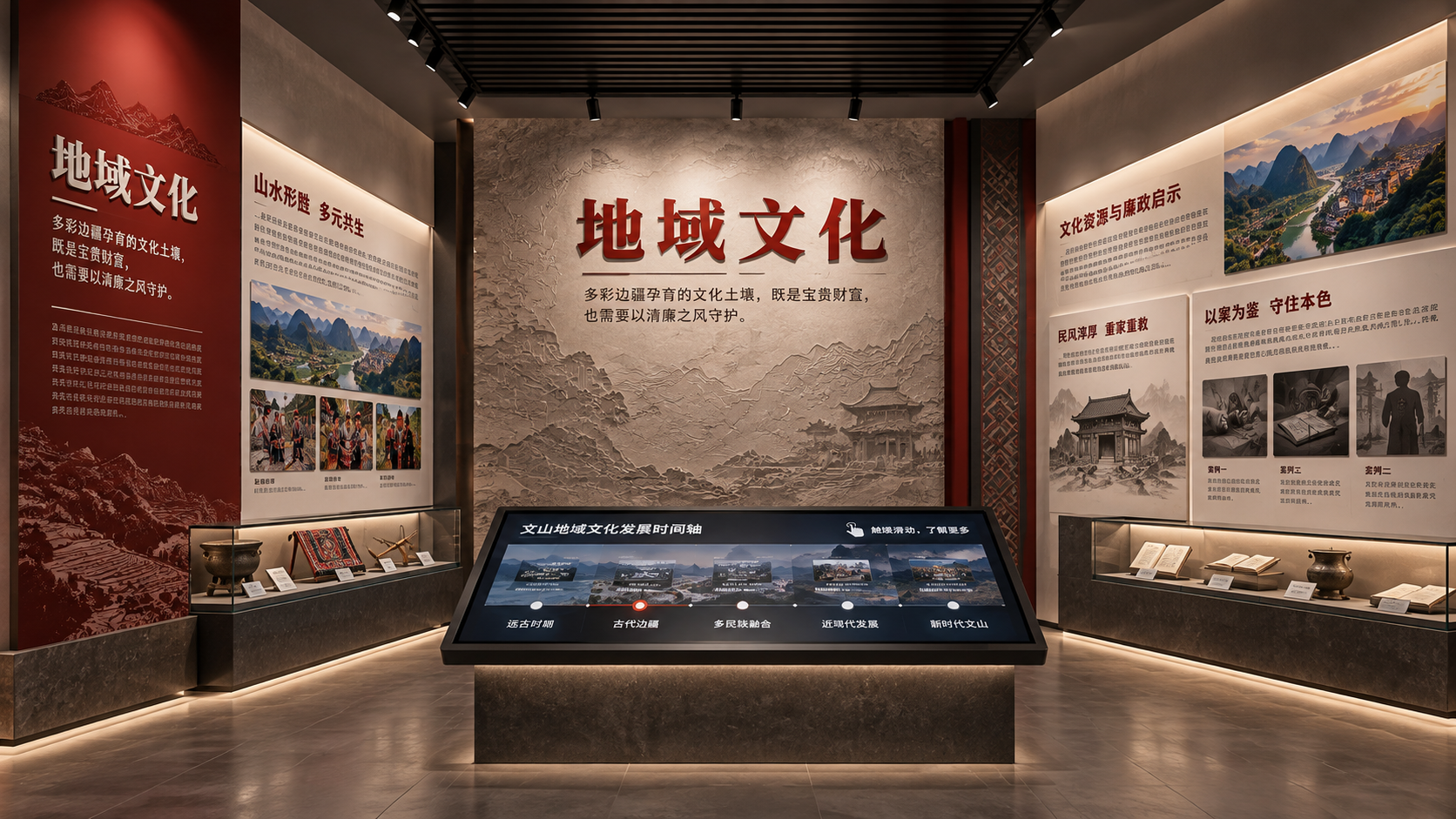 地域文化效果图