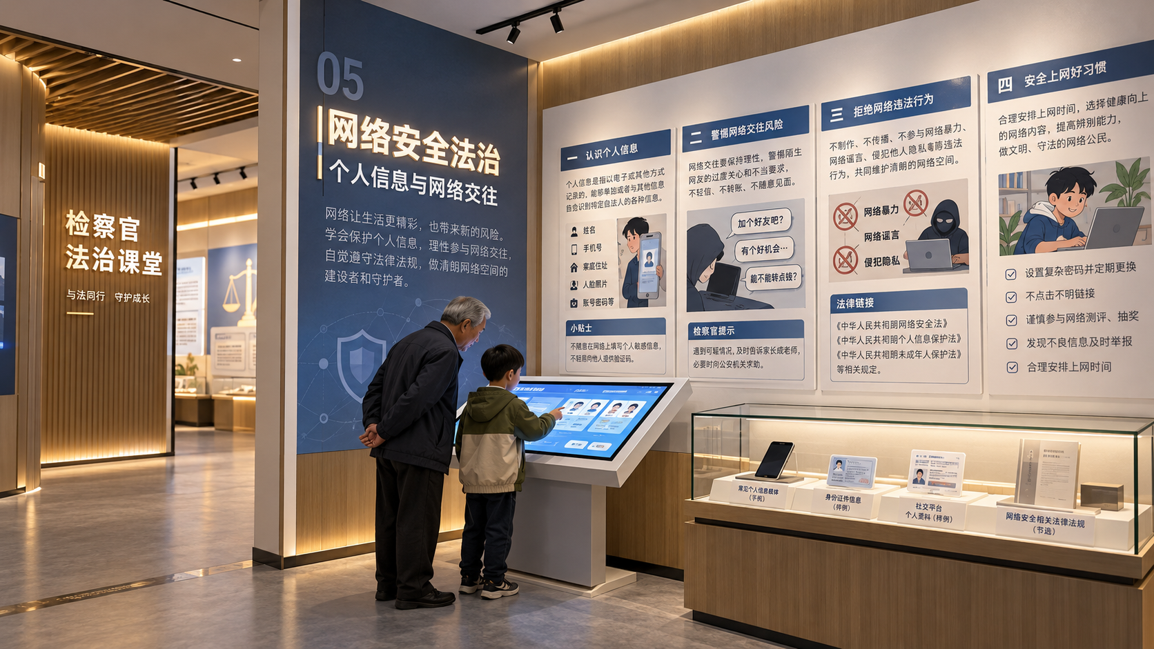 网络安全法治区效果图