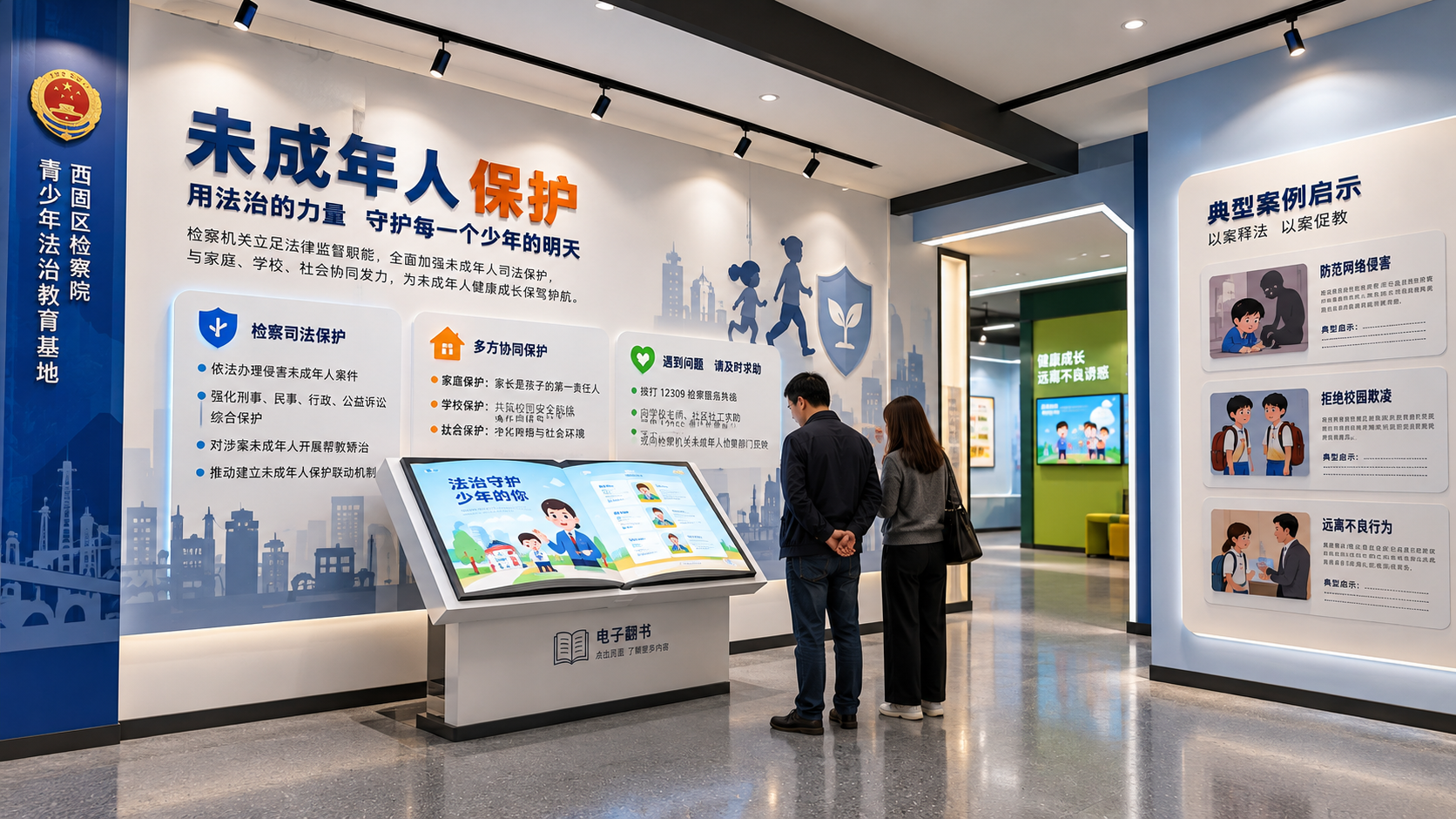 未成年人保护区效果图