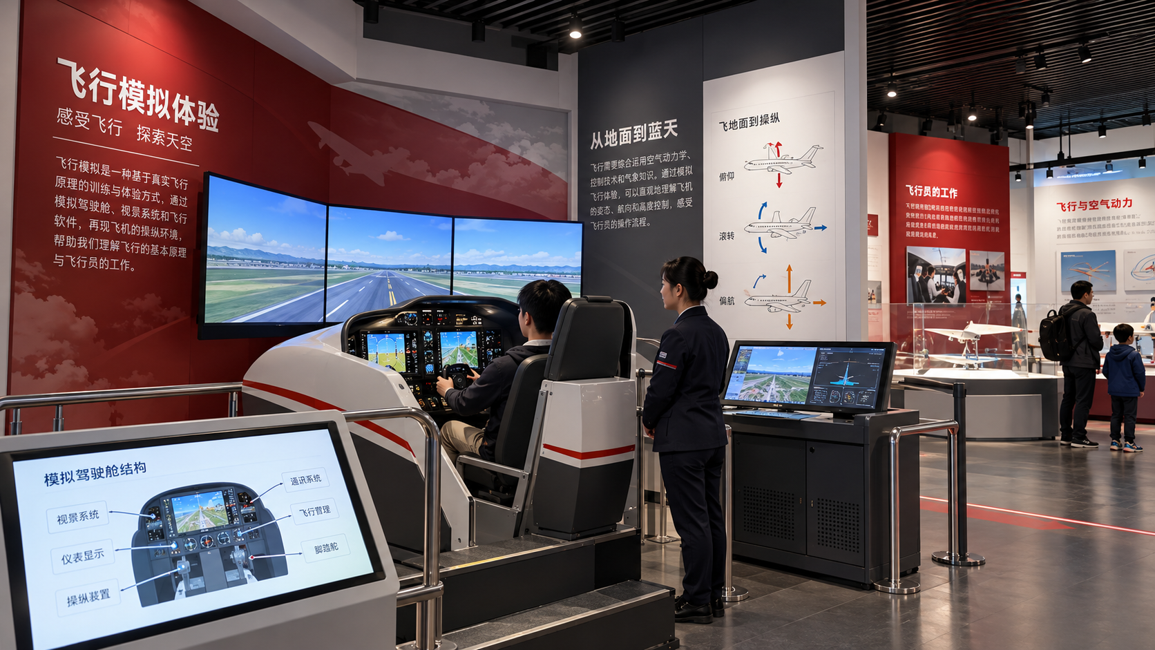西安航空科技馆项目效果图