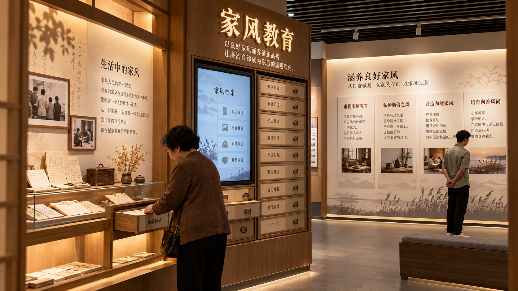 家风教育效果图
