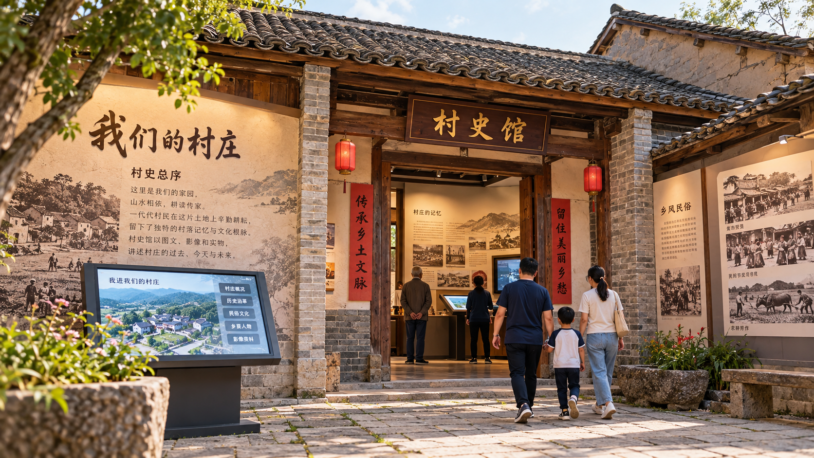 西城西王村文化街区项目效果图