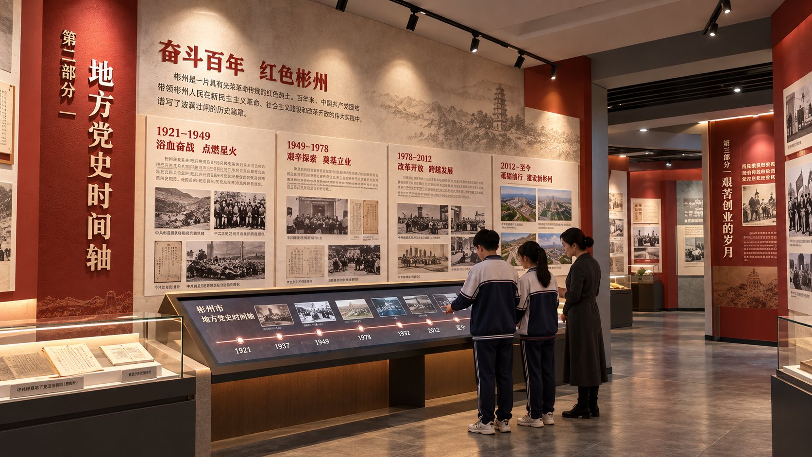 地方党史时间轴效果图
