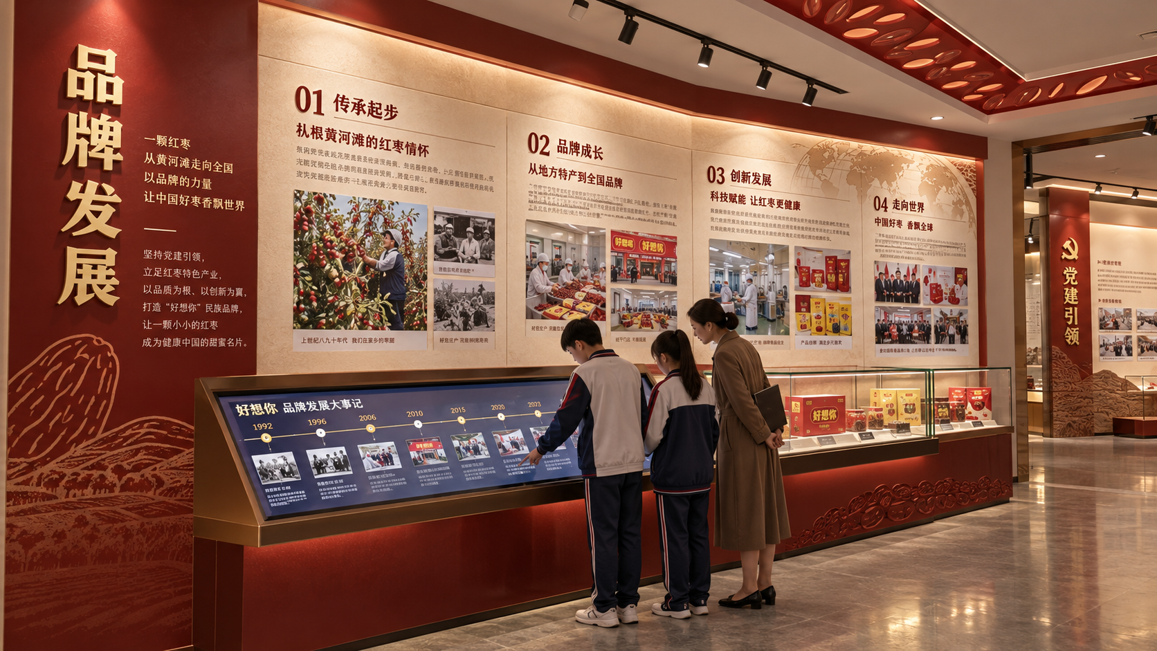 品牌发展效果图