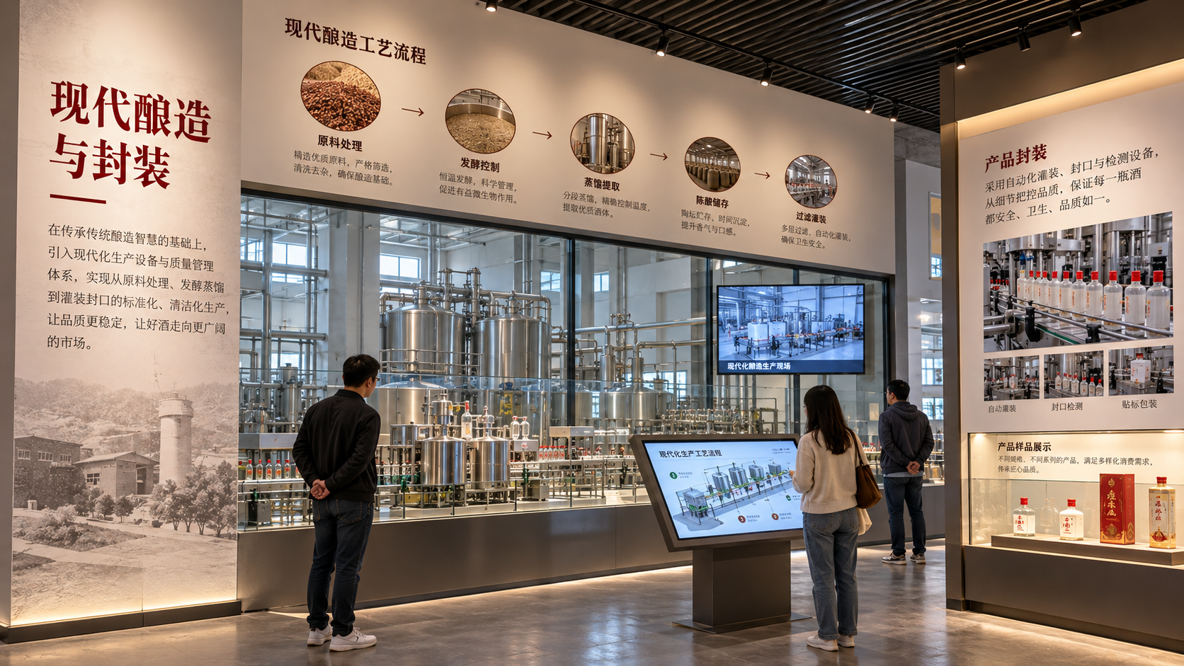 南泥湾酒文化展馆项目效果图