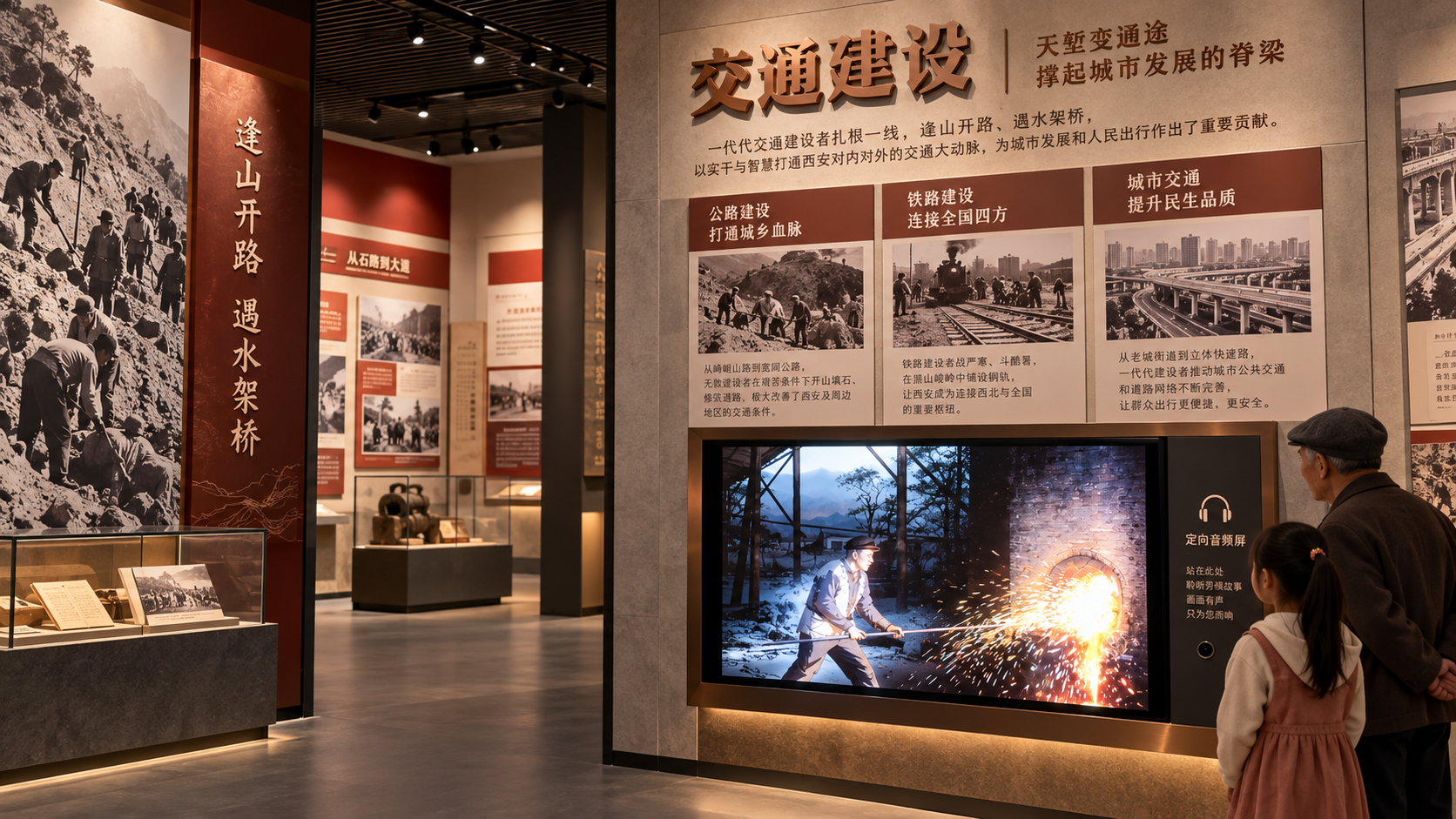 交通建设效果图