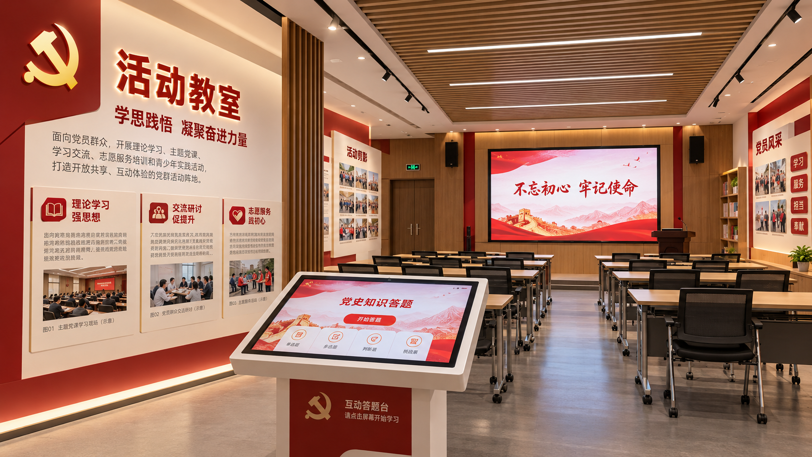 活动教室效果图