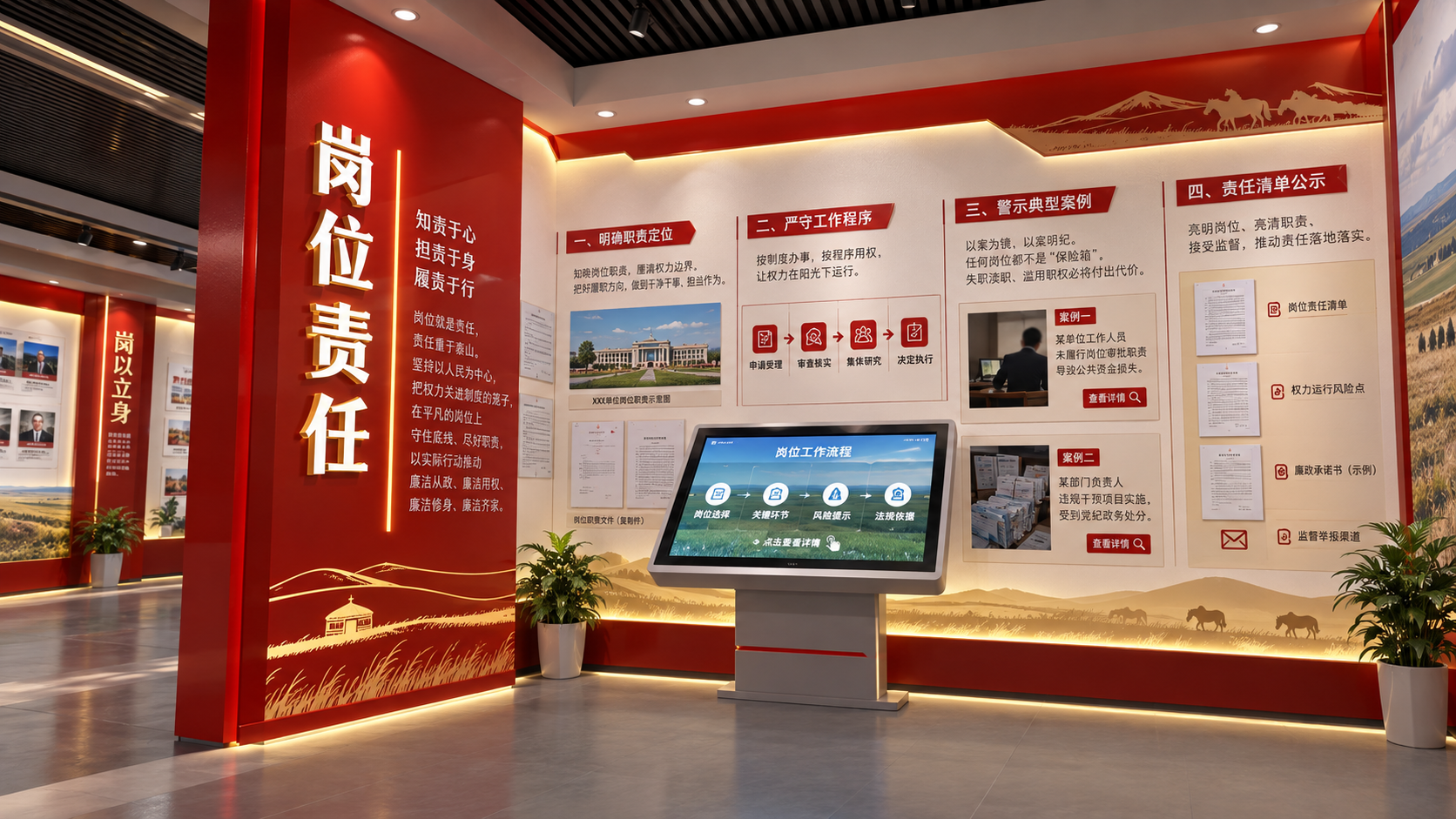 岗位责任效果图