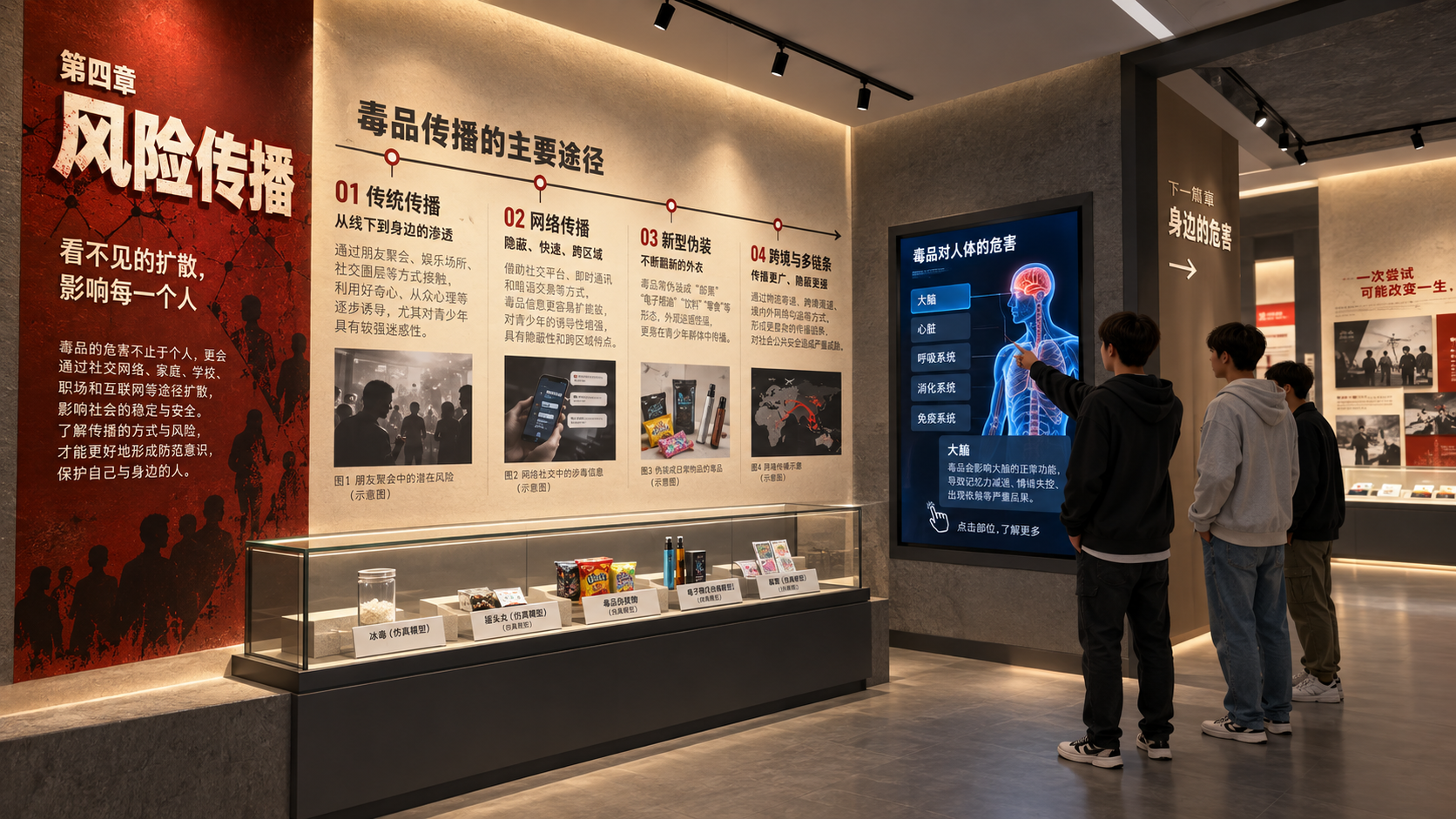 风险传播效果图