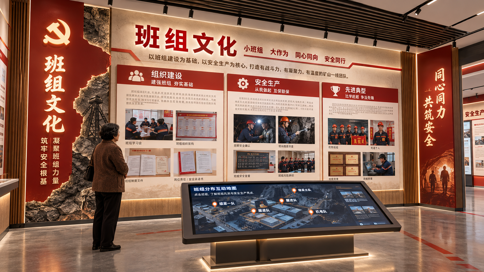 班组文化效果图