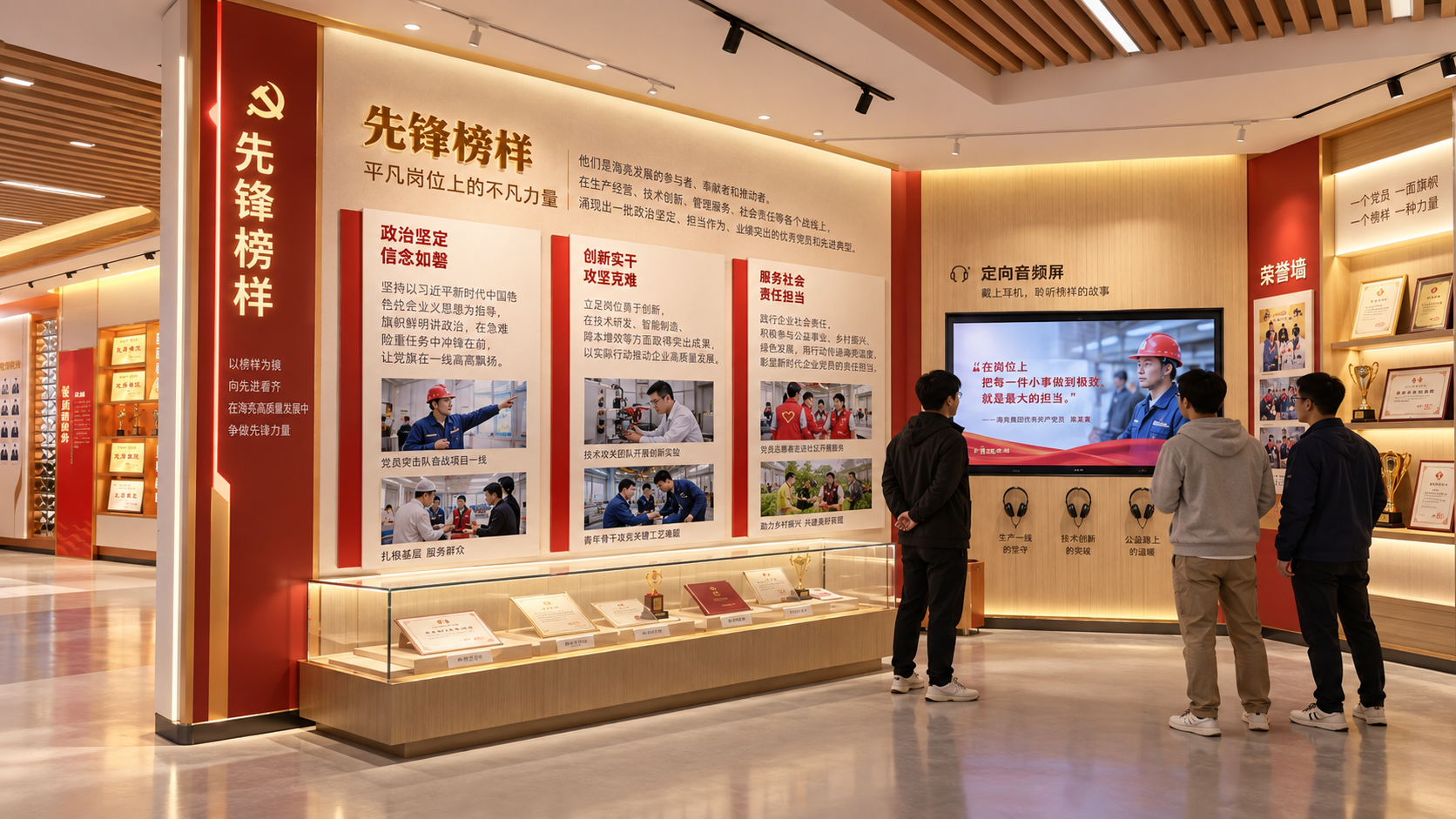 先锋榜样效果图
