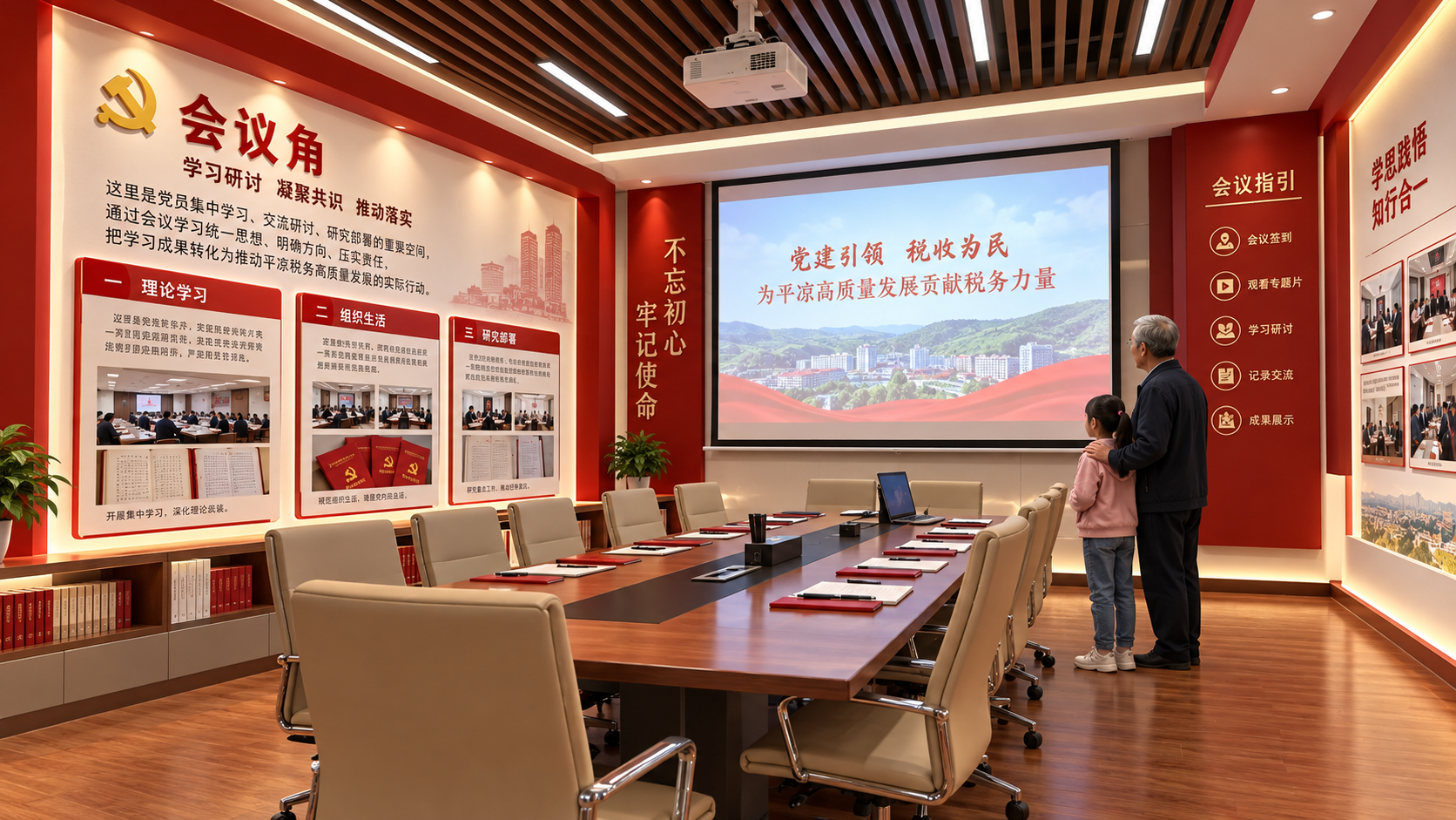 会议角效果图