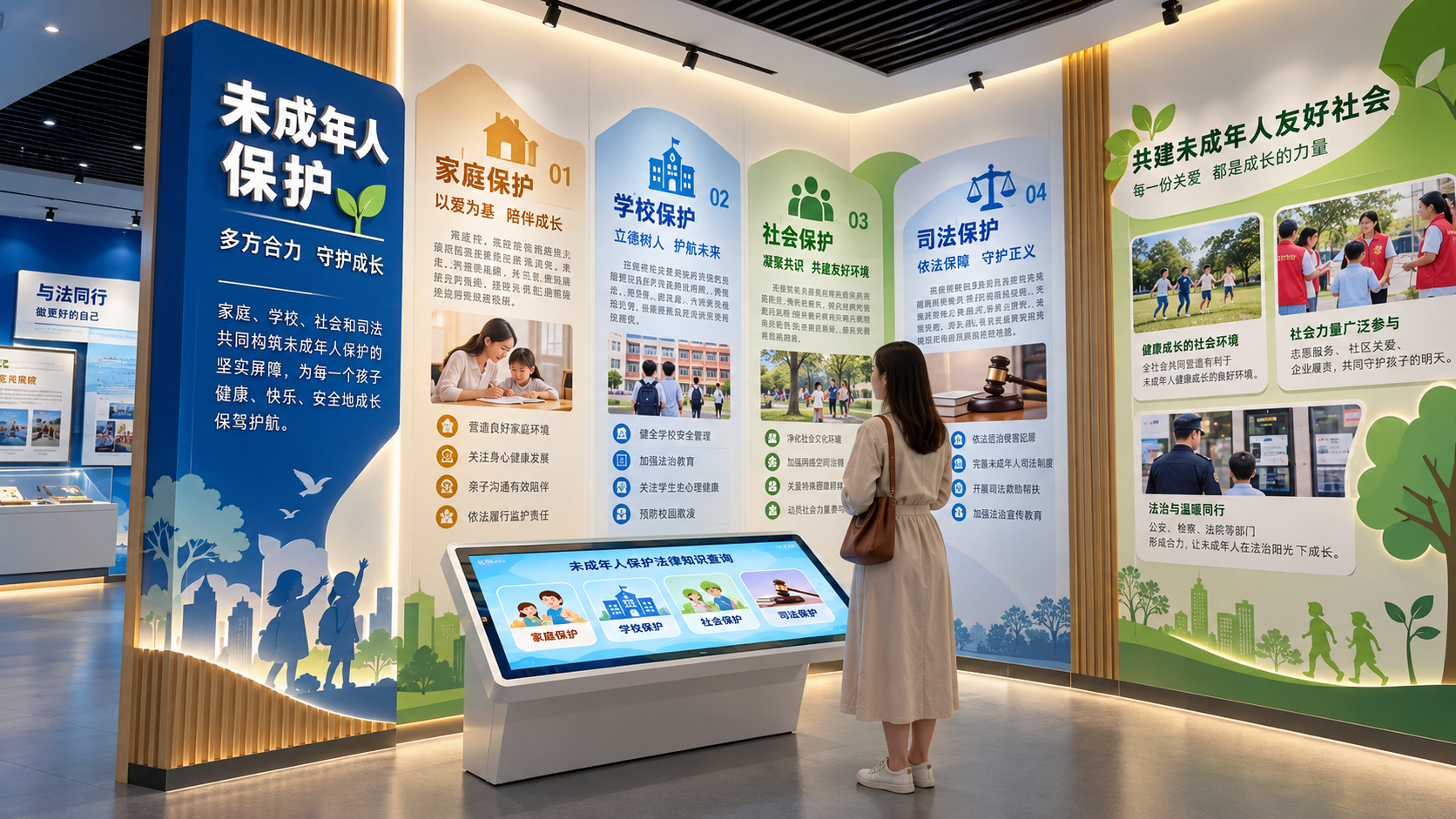 未成年人保护区效果图