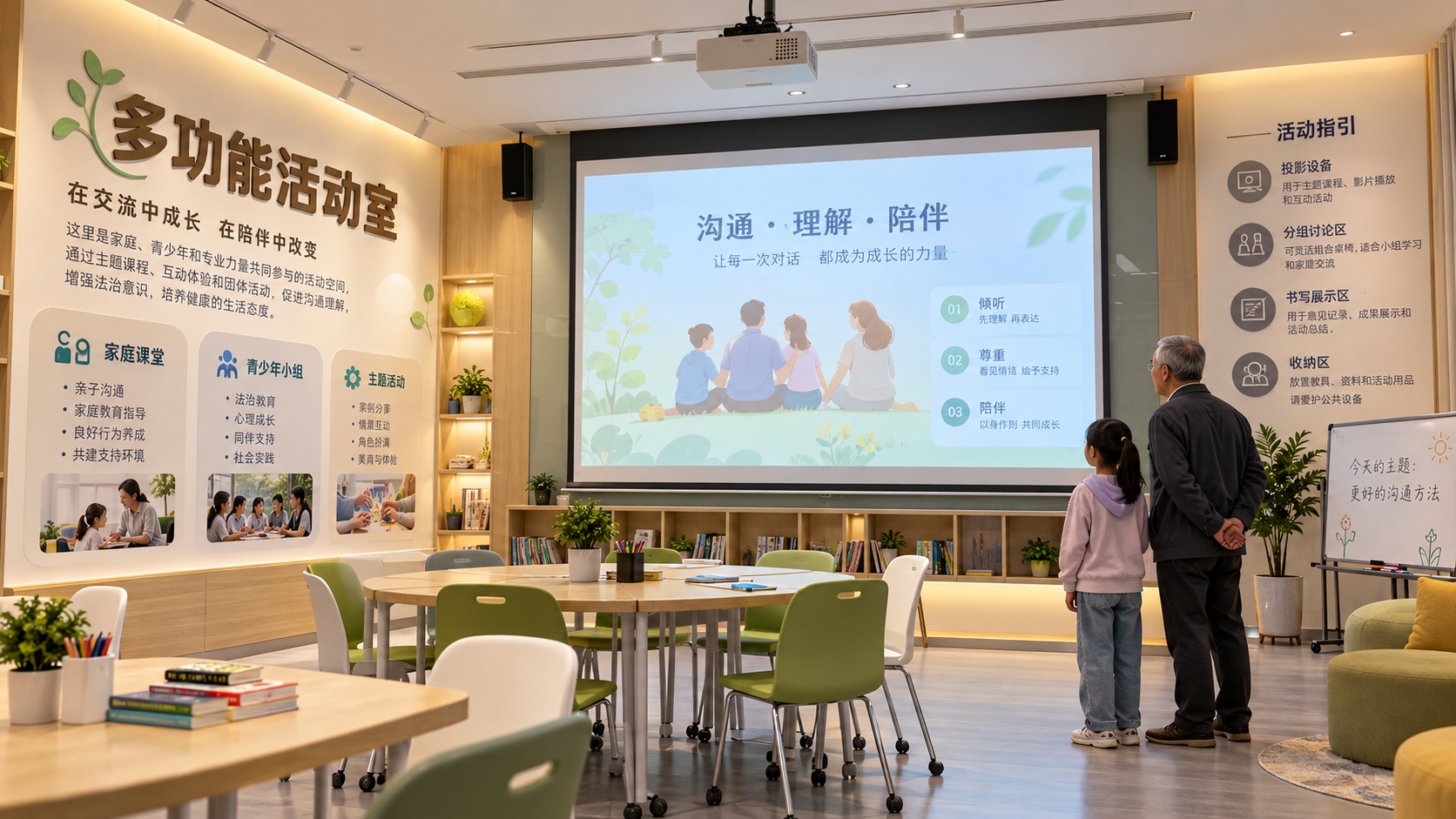 多功能活动室区效果图