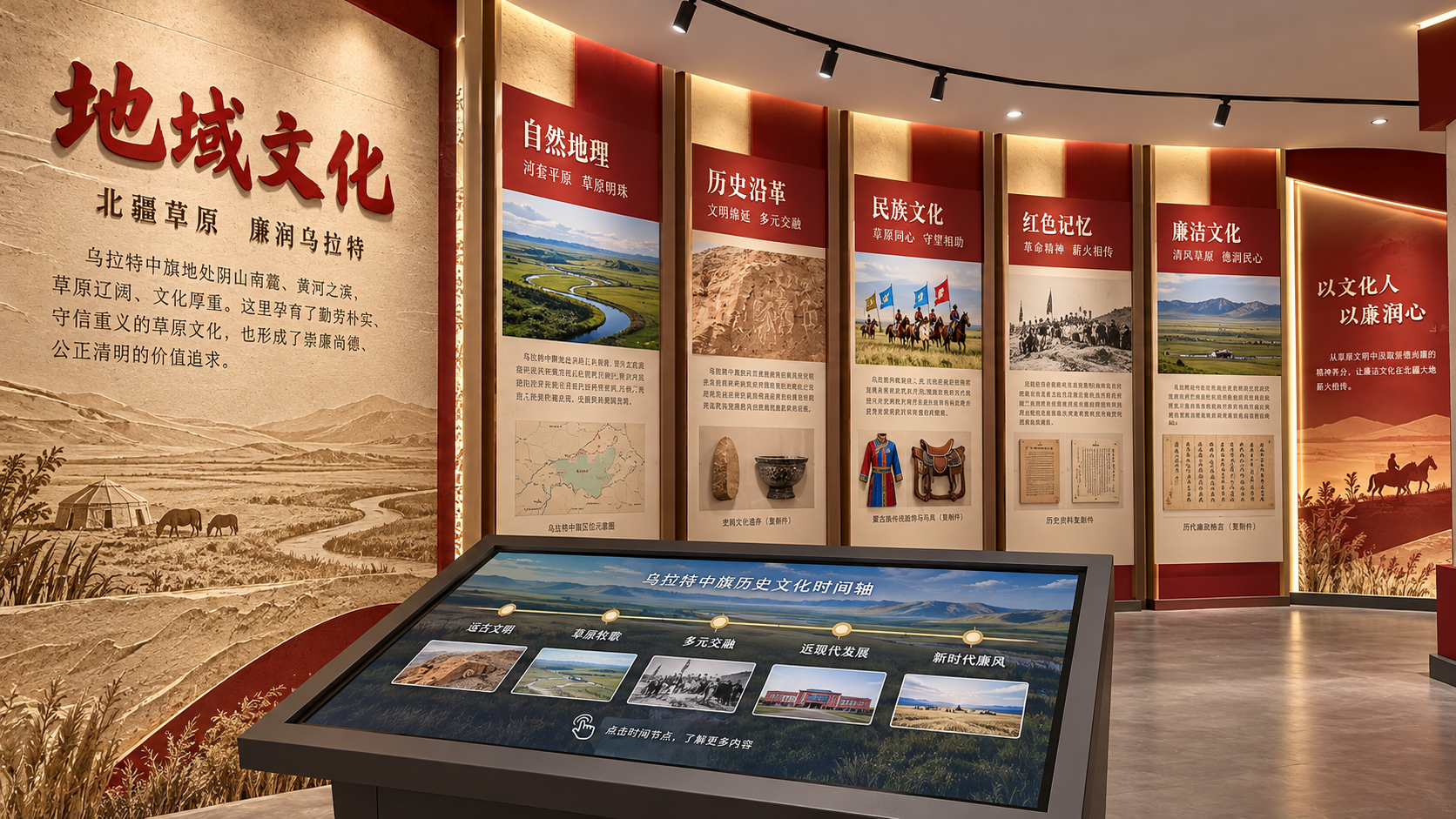 地域文化效果图