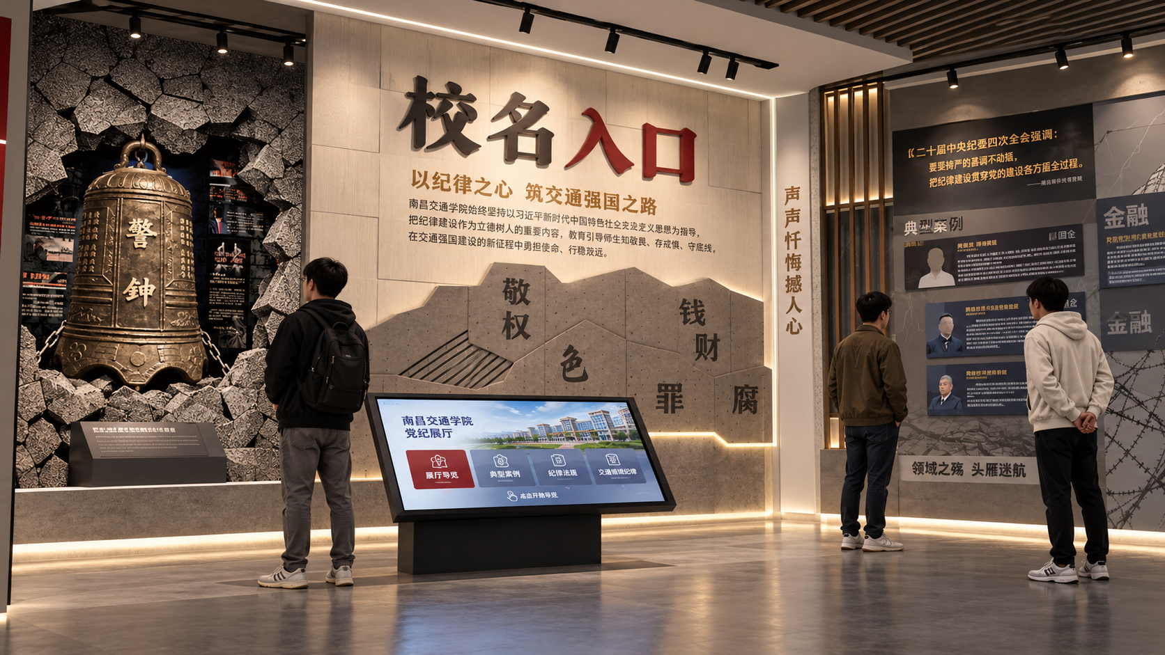 校名入口效果图