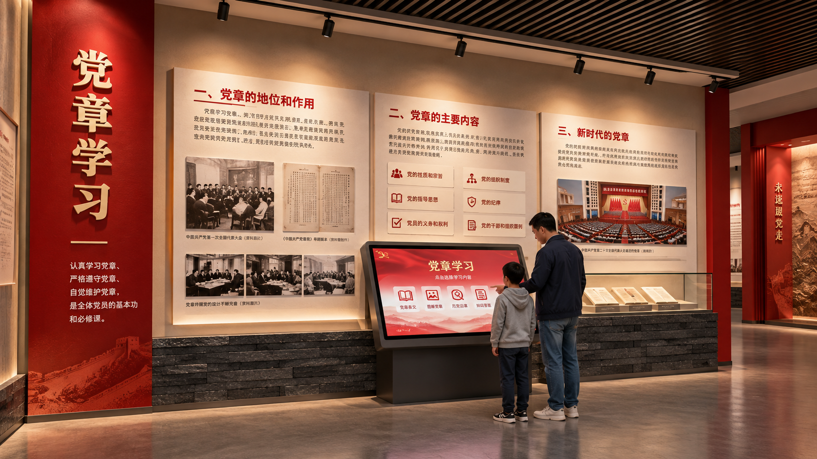党章学习效果图