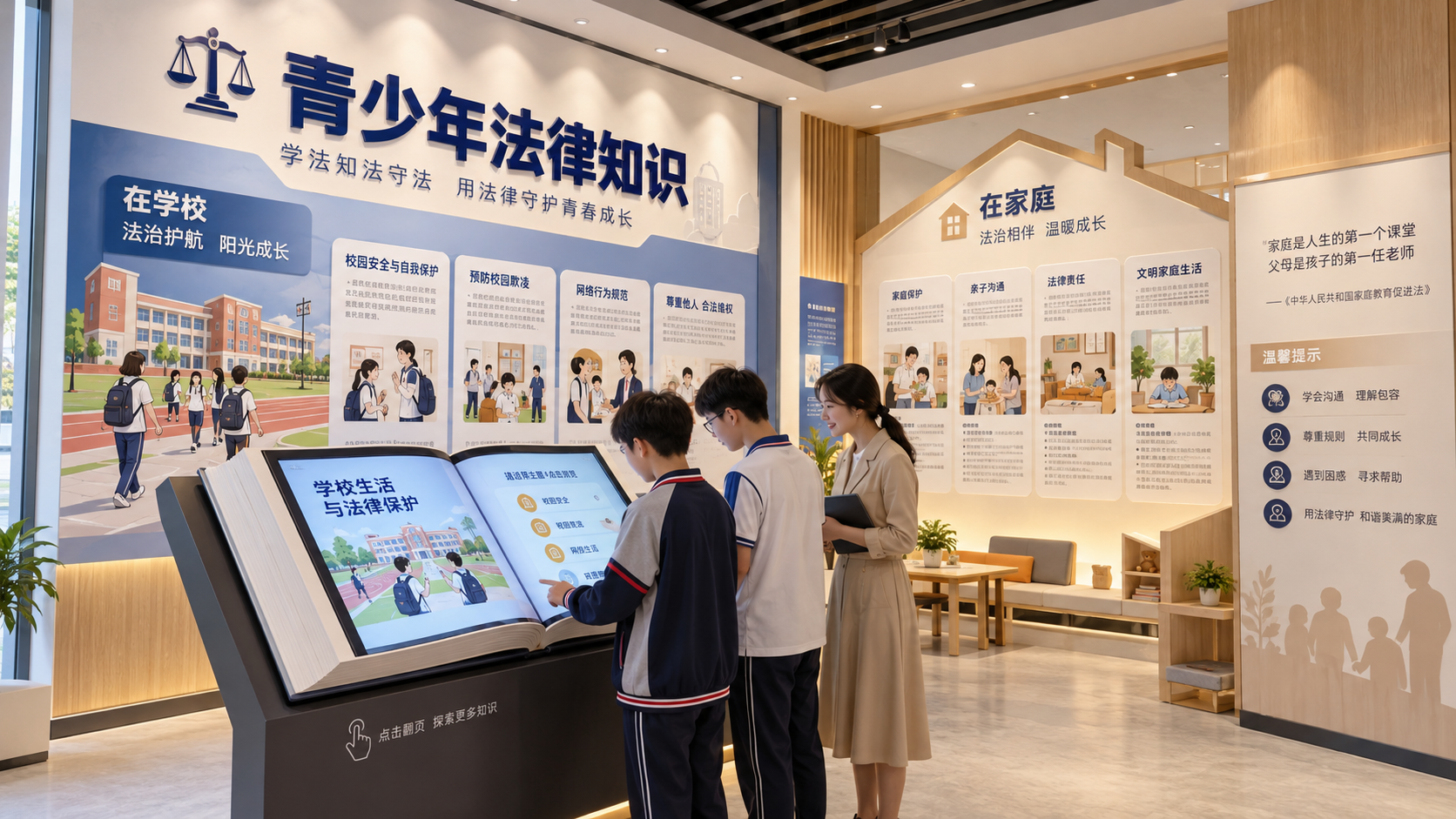 青少年法律知识区效果图