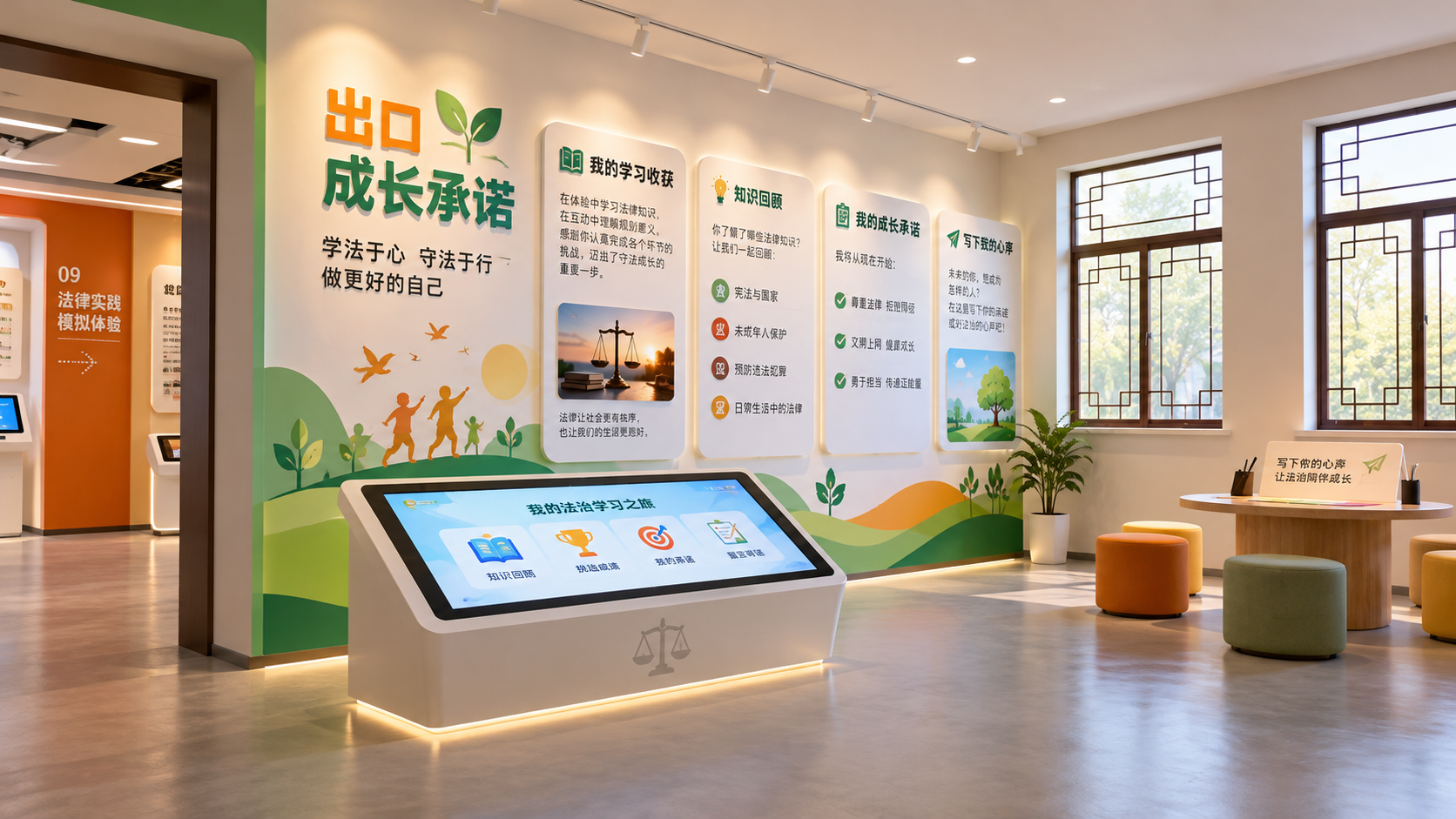 出口成长承诺区效果图
