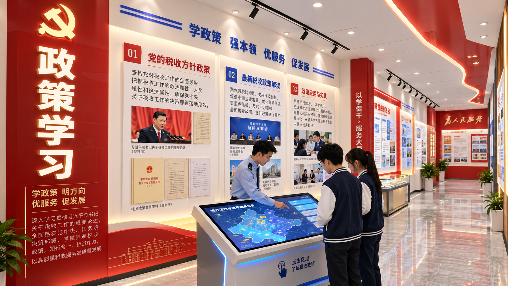 政策学习效果图