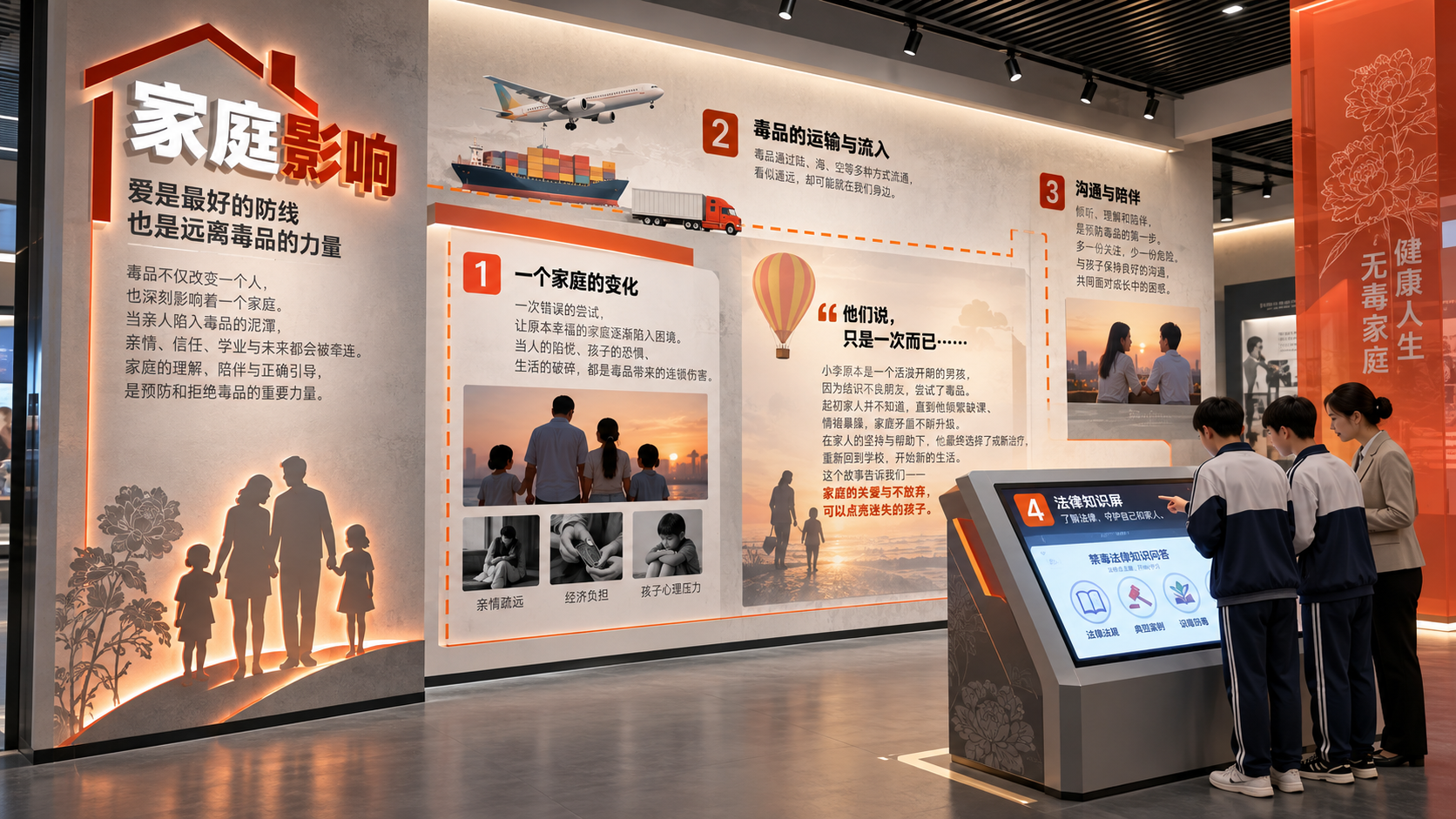 家庭影响效果图