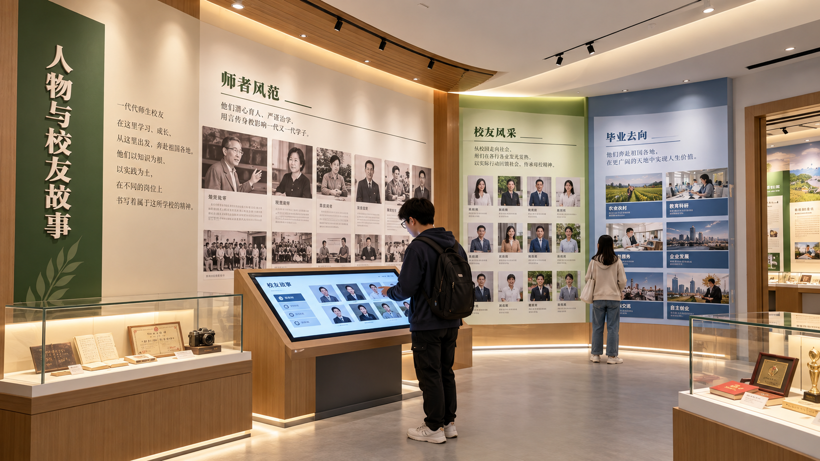 杨凌农业职业学院校史馆项目效果图