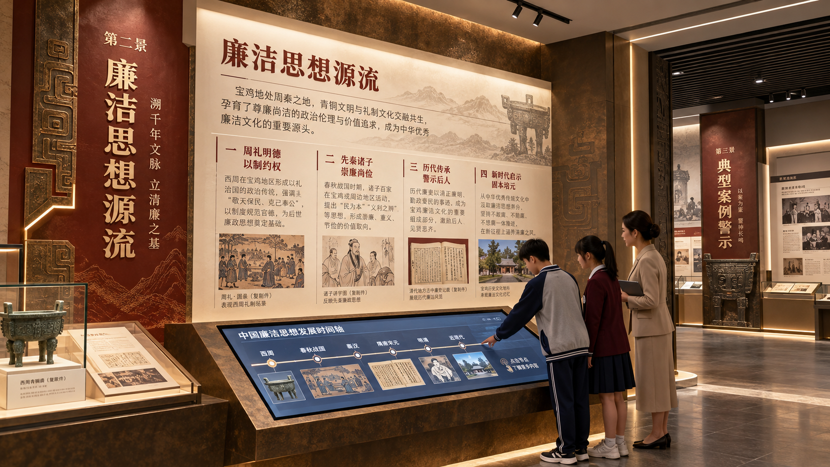 廉洁思想源流效果图
