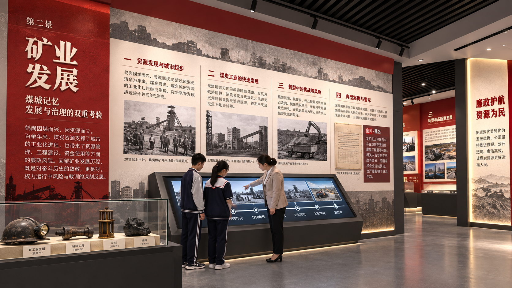 矿业发展效果图