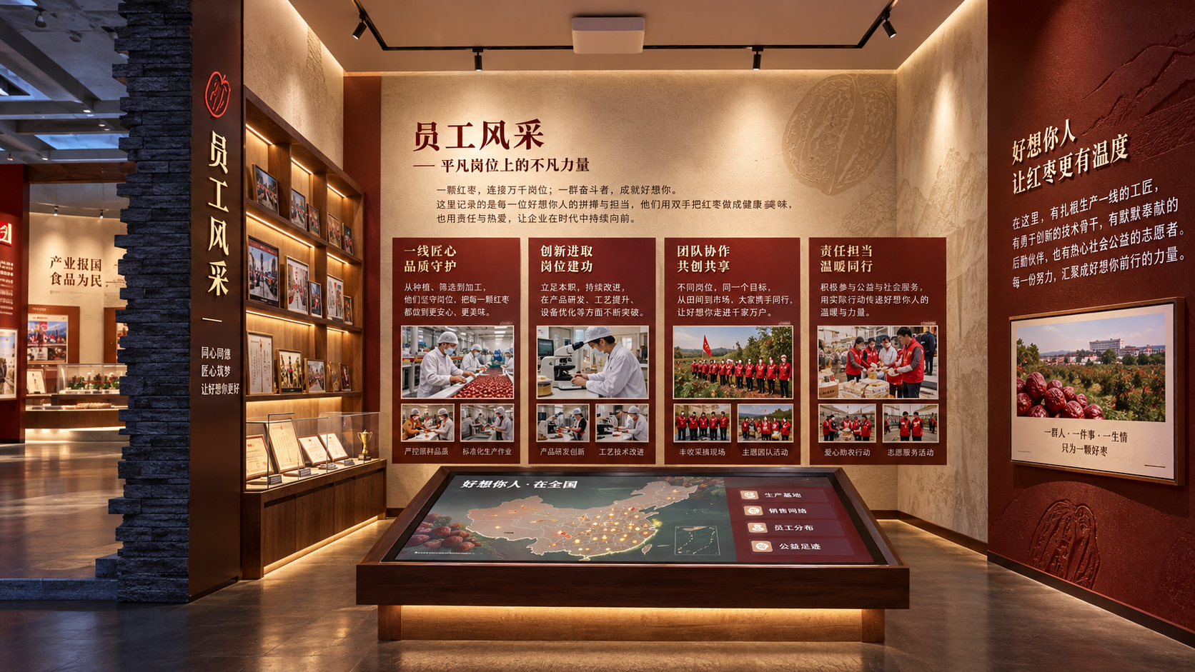 员工风采效果图