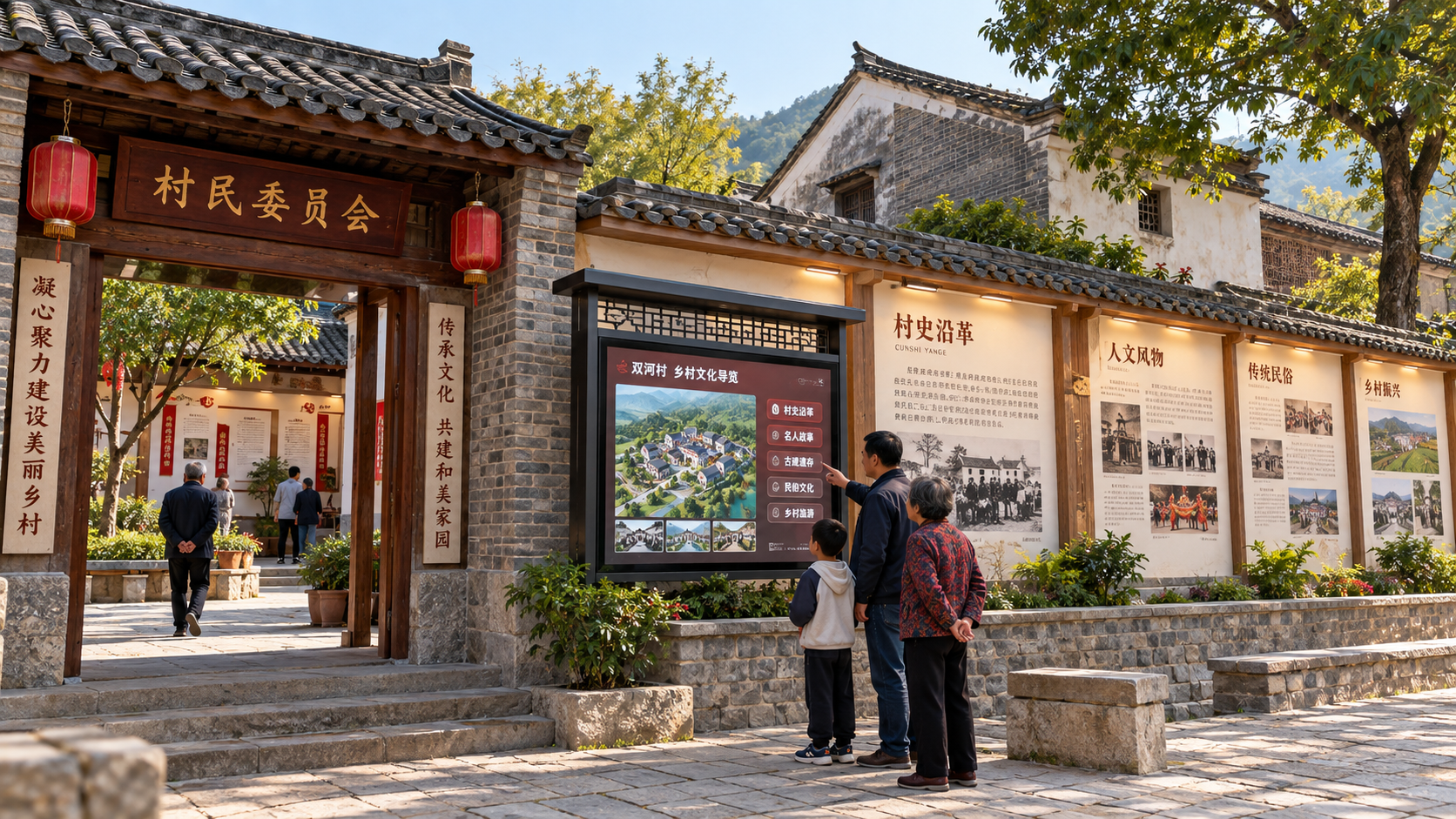 西城西王村文化街区项目效果图