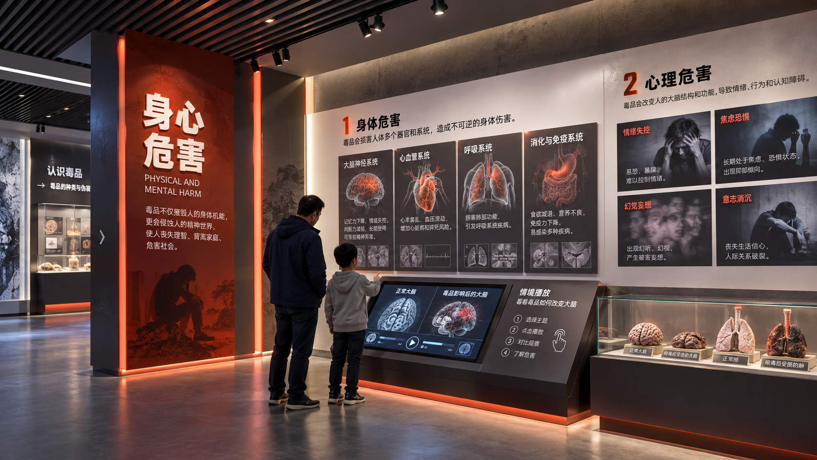身心危害效果图