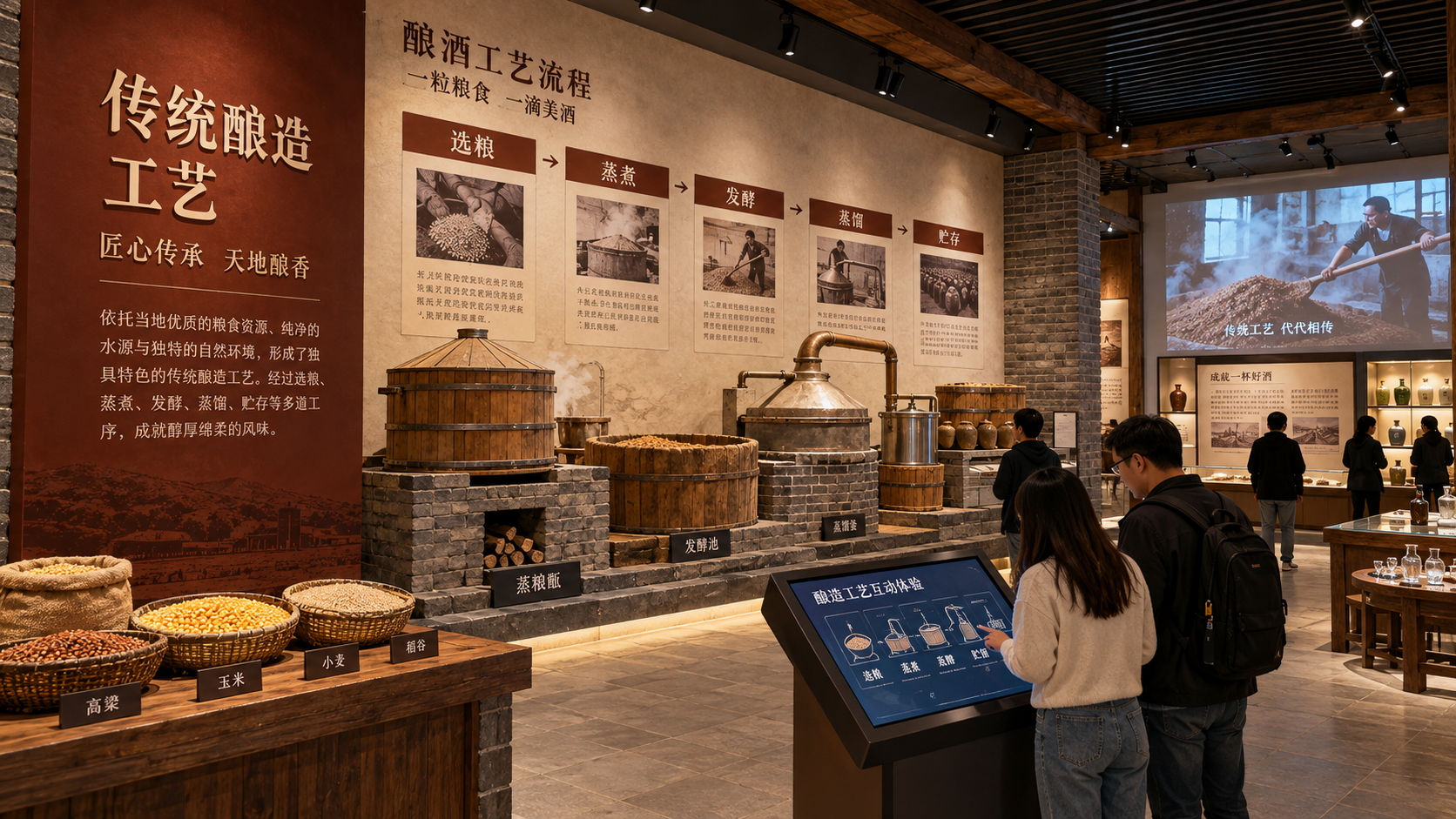 南泥湾酒文化展馆项目效果图