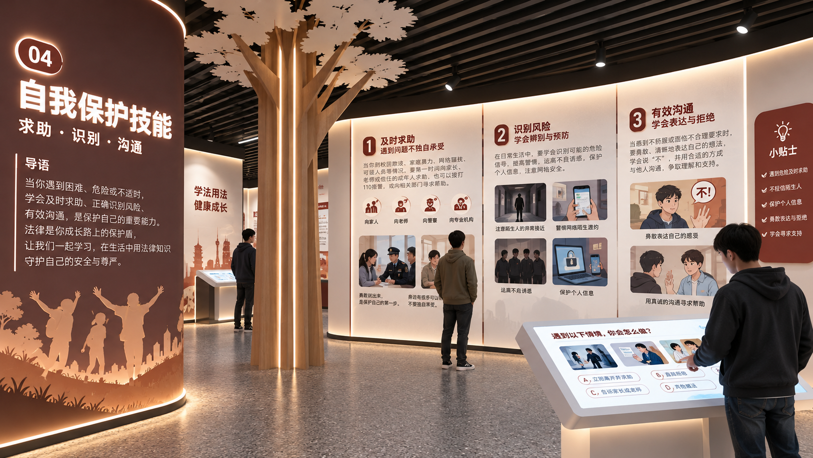 自我保护技能区效果图