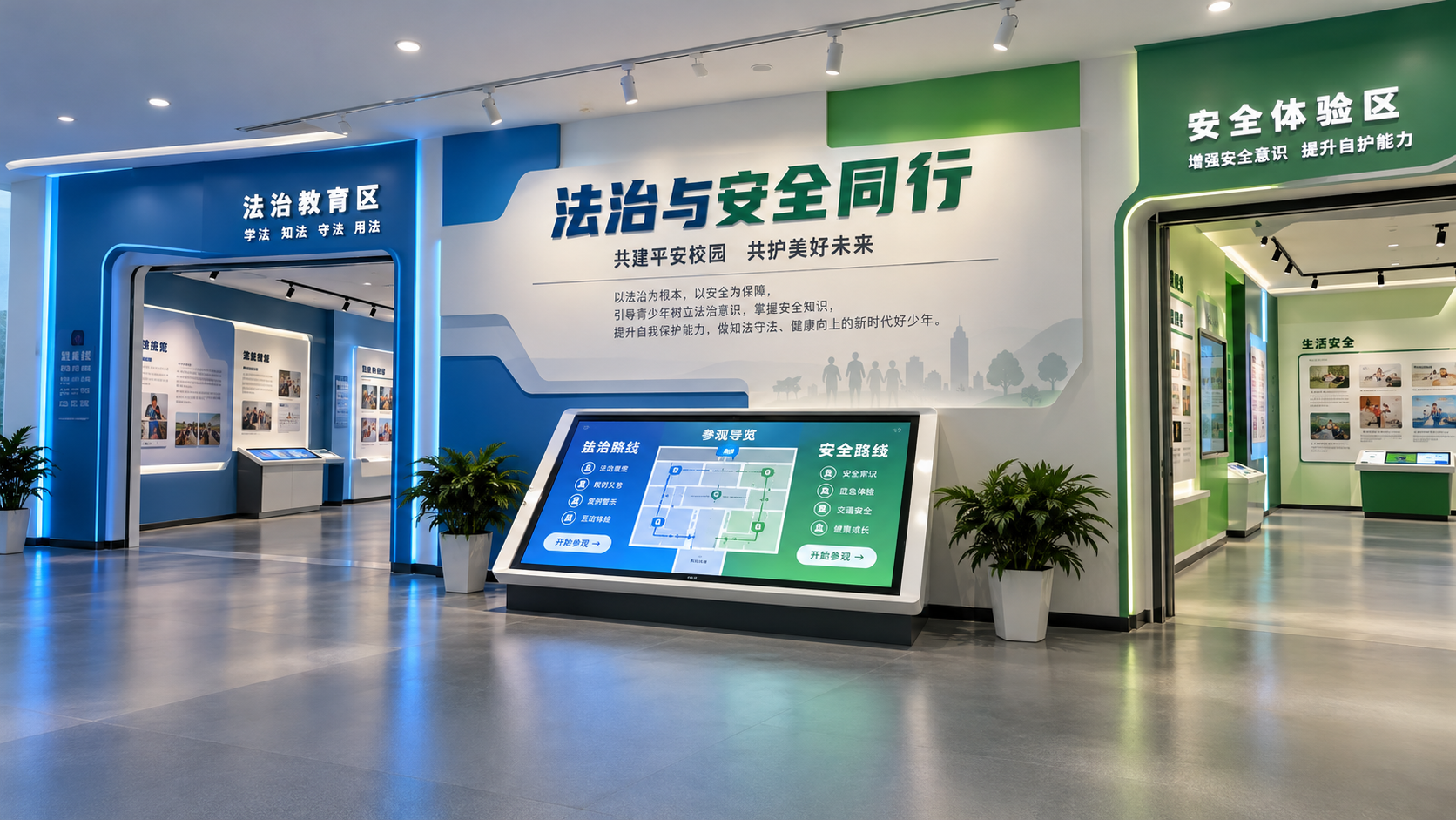 双主线入口区效果图