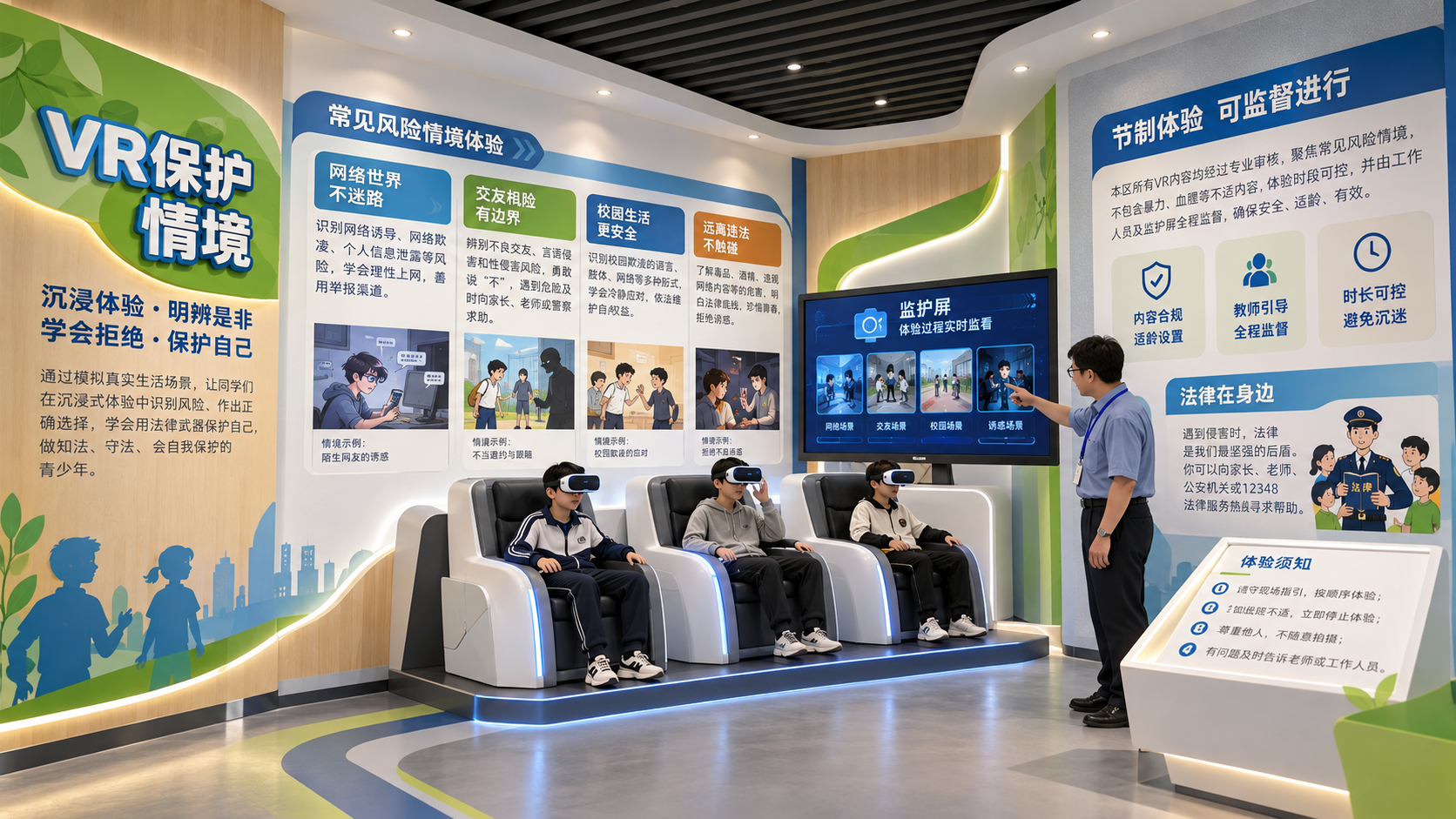 VR保护情境区效果图