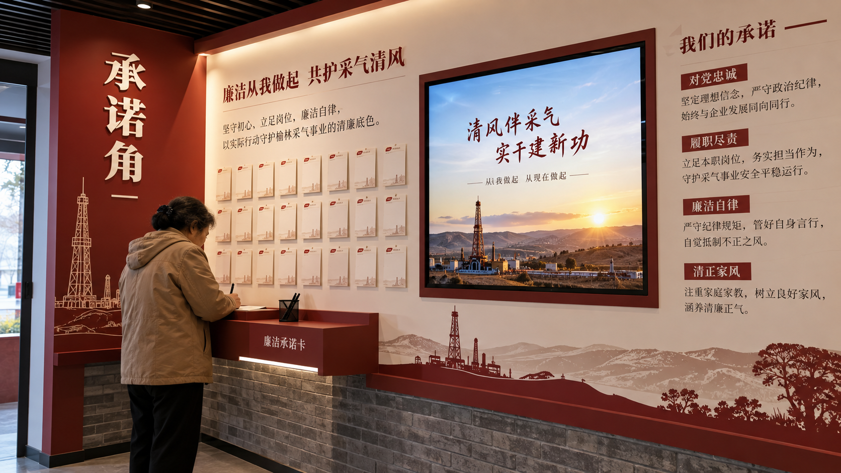 承诺角效果图