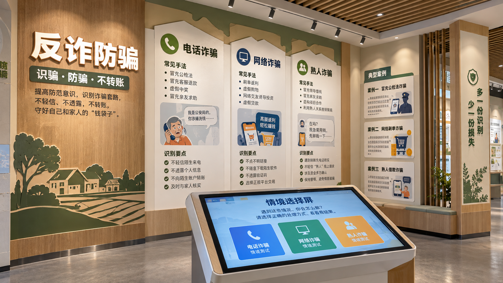 反诈防骗区效果图