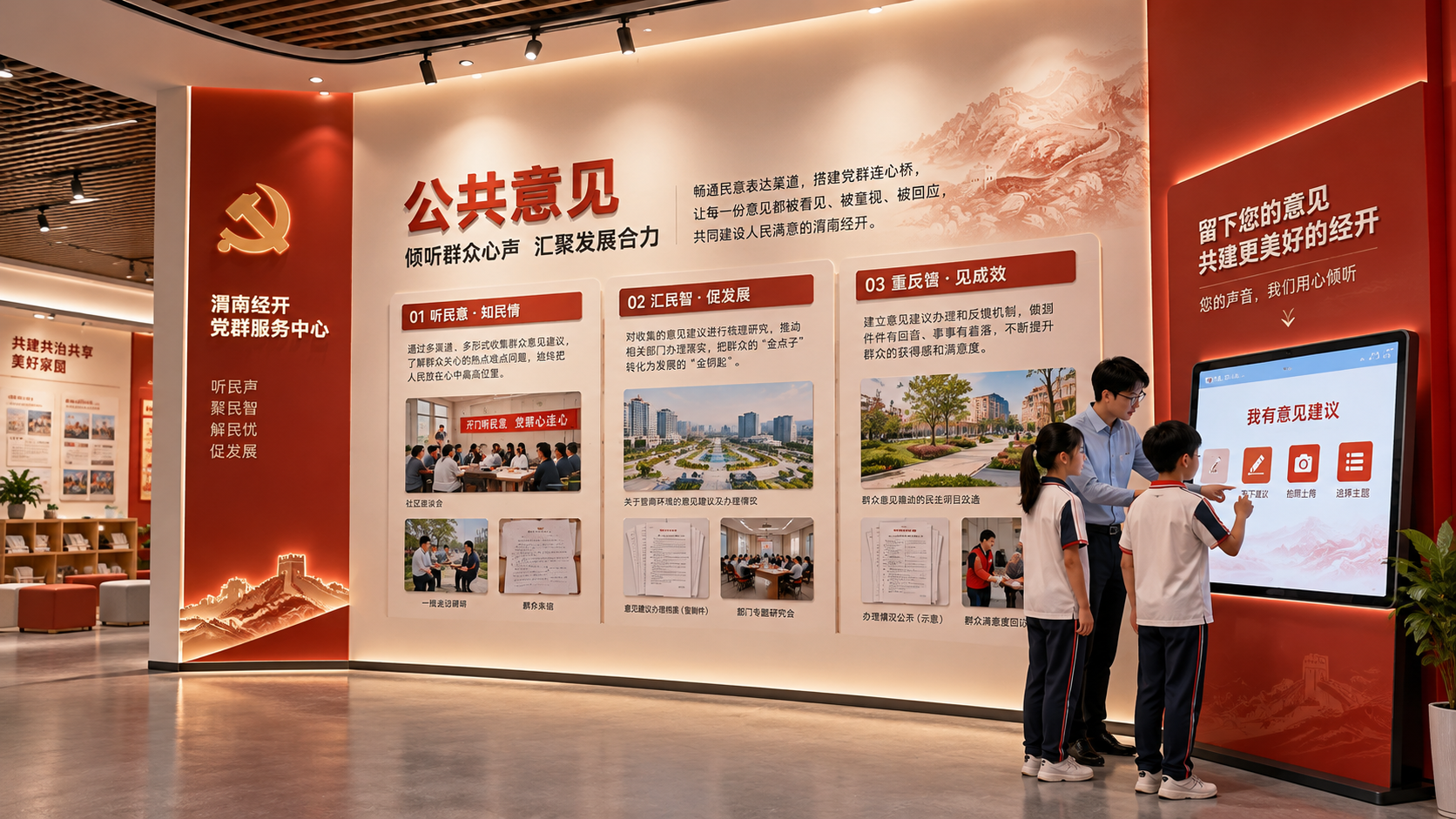 公共意见效果图