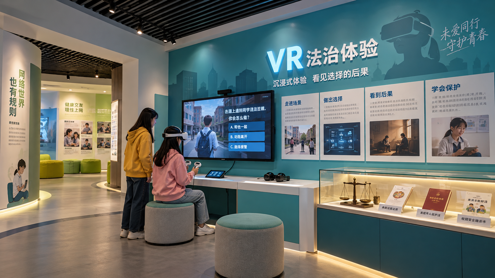 VR法治体验区效果图