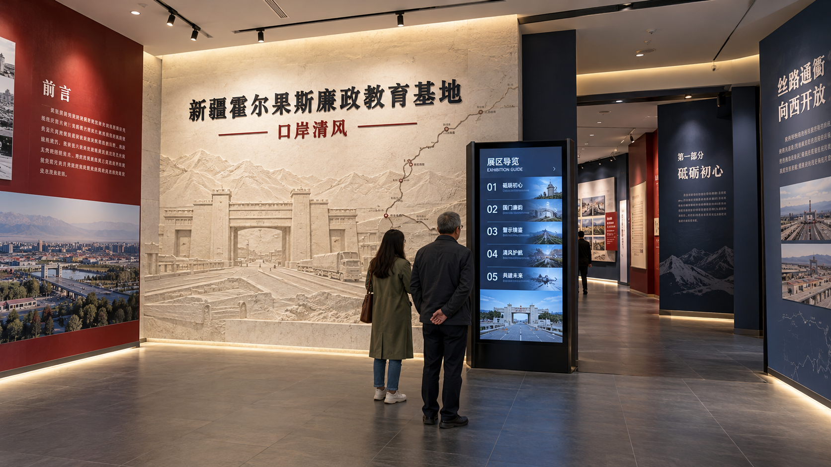 口岸清风入口效果图