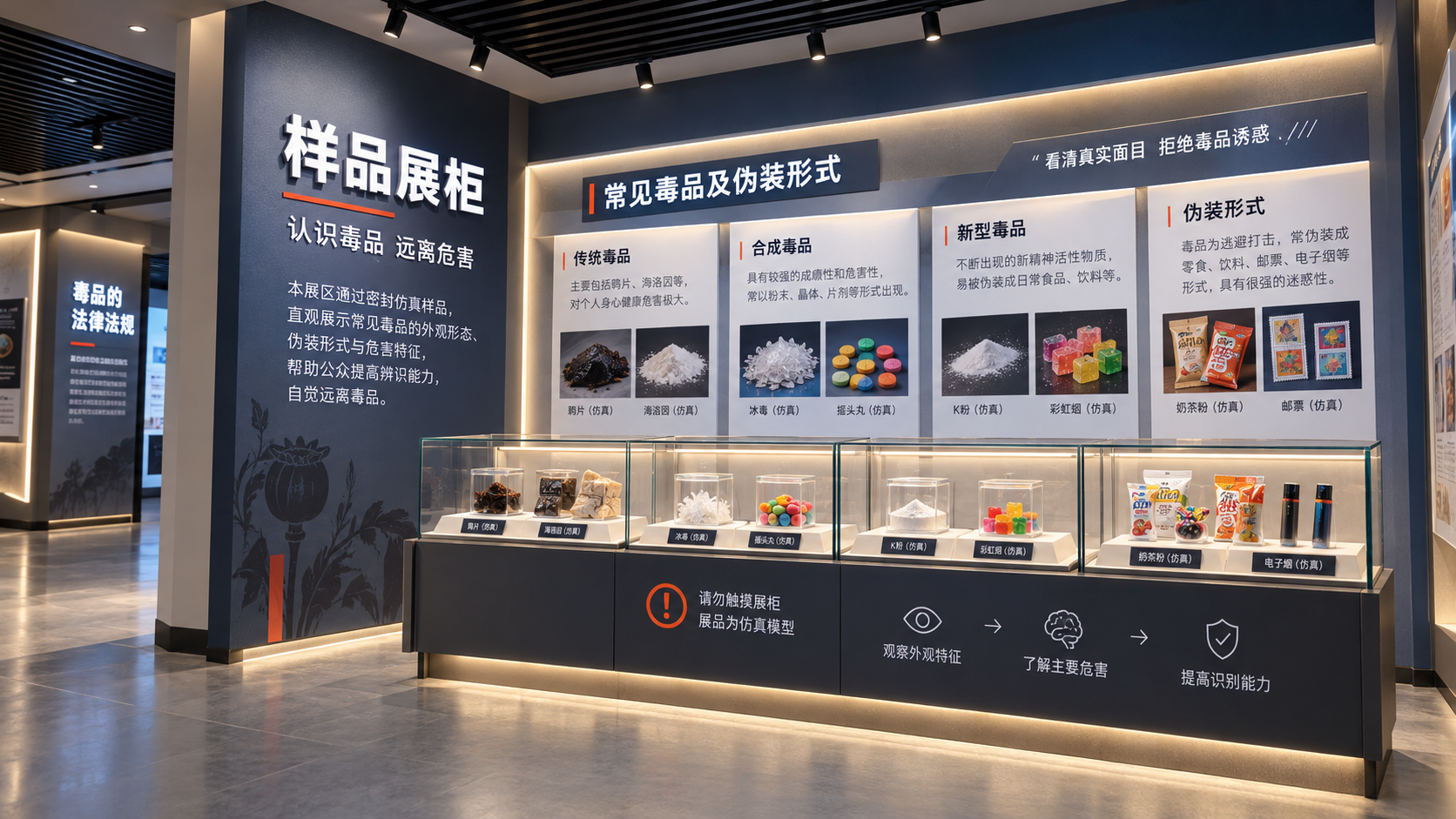 样品展柜效果图