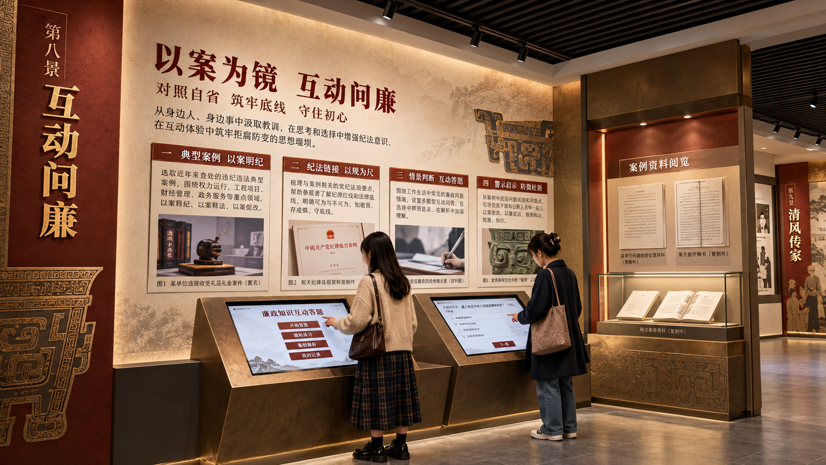 互动问廉效果图