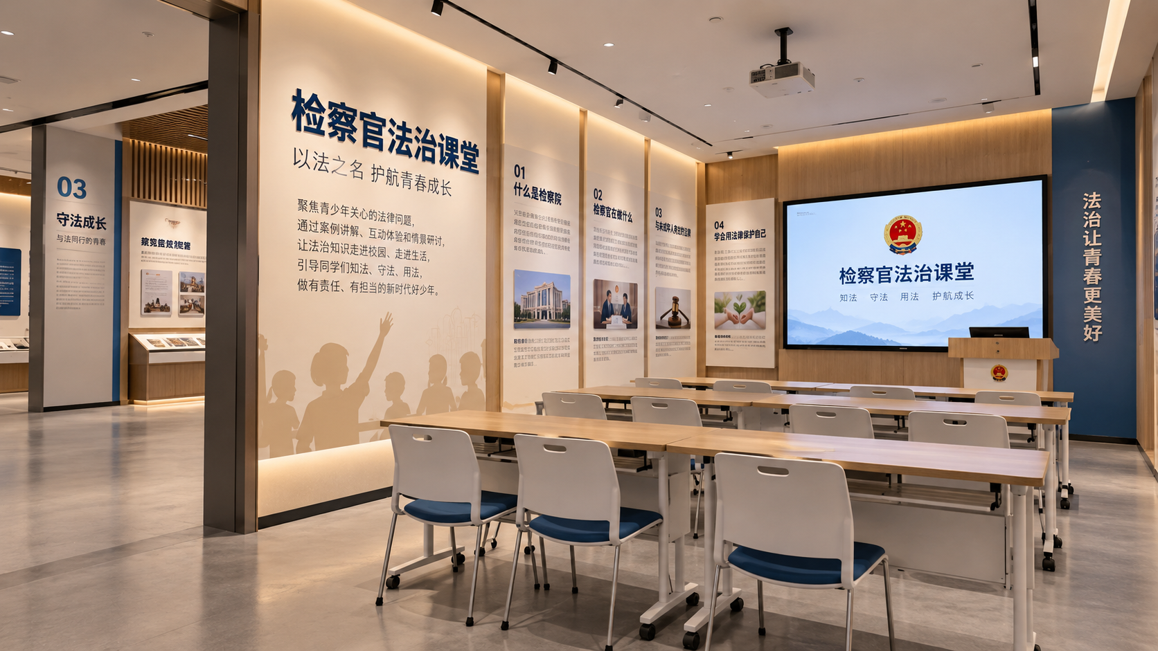 检察官讲堂区效果图