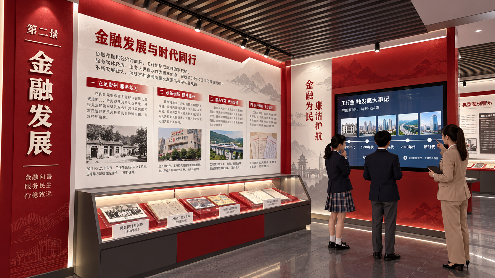 金融发展效果图