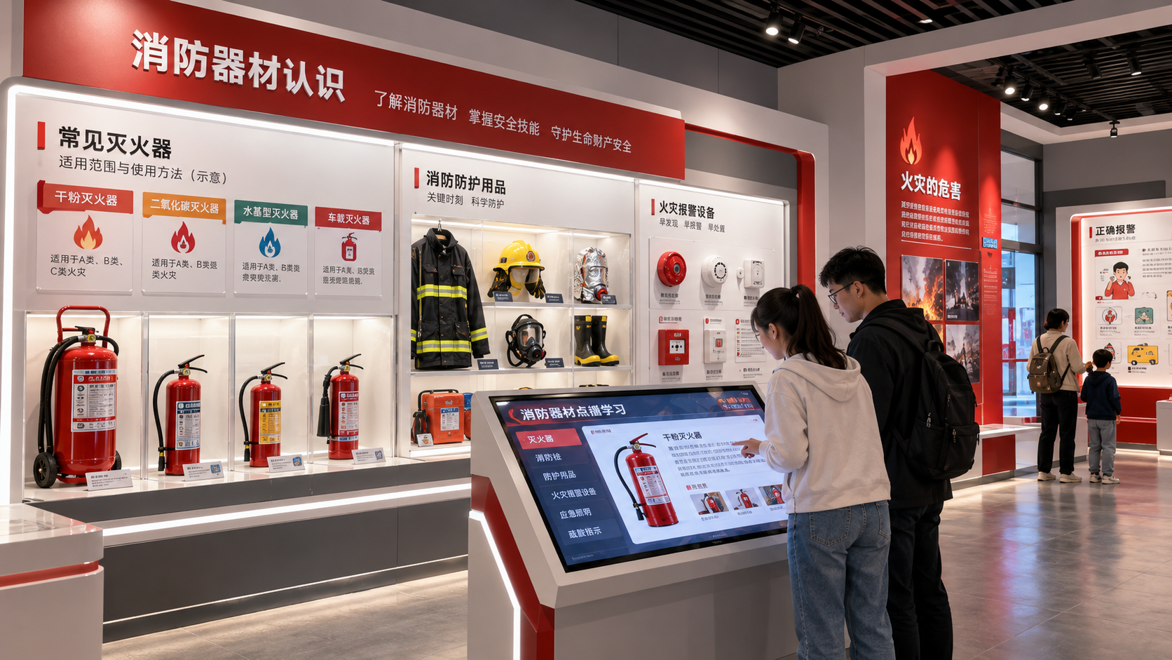 陕西省消防安全教育馆项目效果图