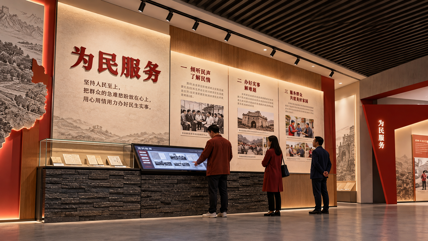为民服务效果图