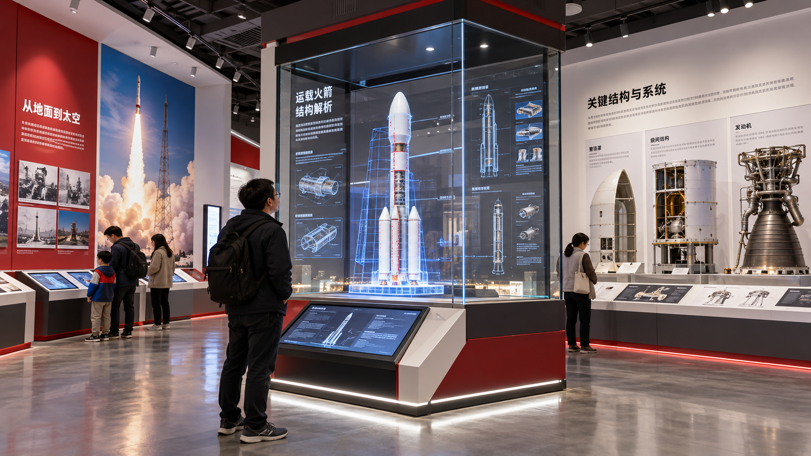 西安航空科技馆项目效果图