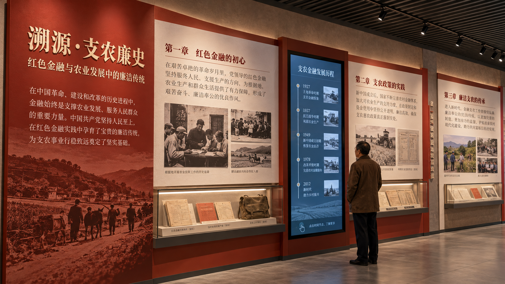 溯源红色金融脉络效果图