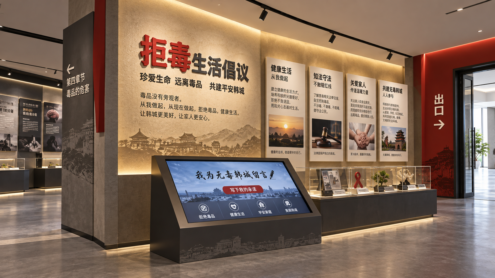 出口效果图